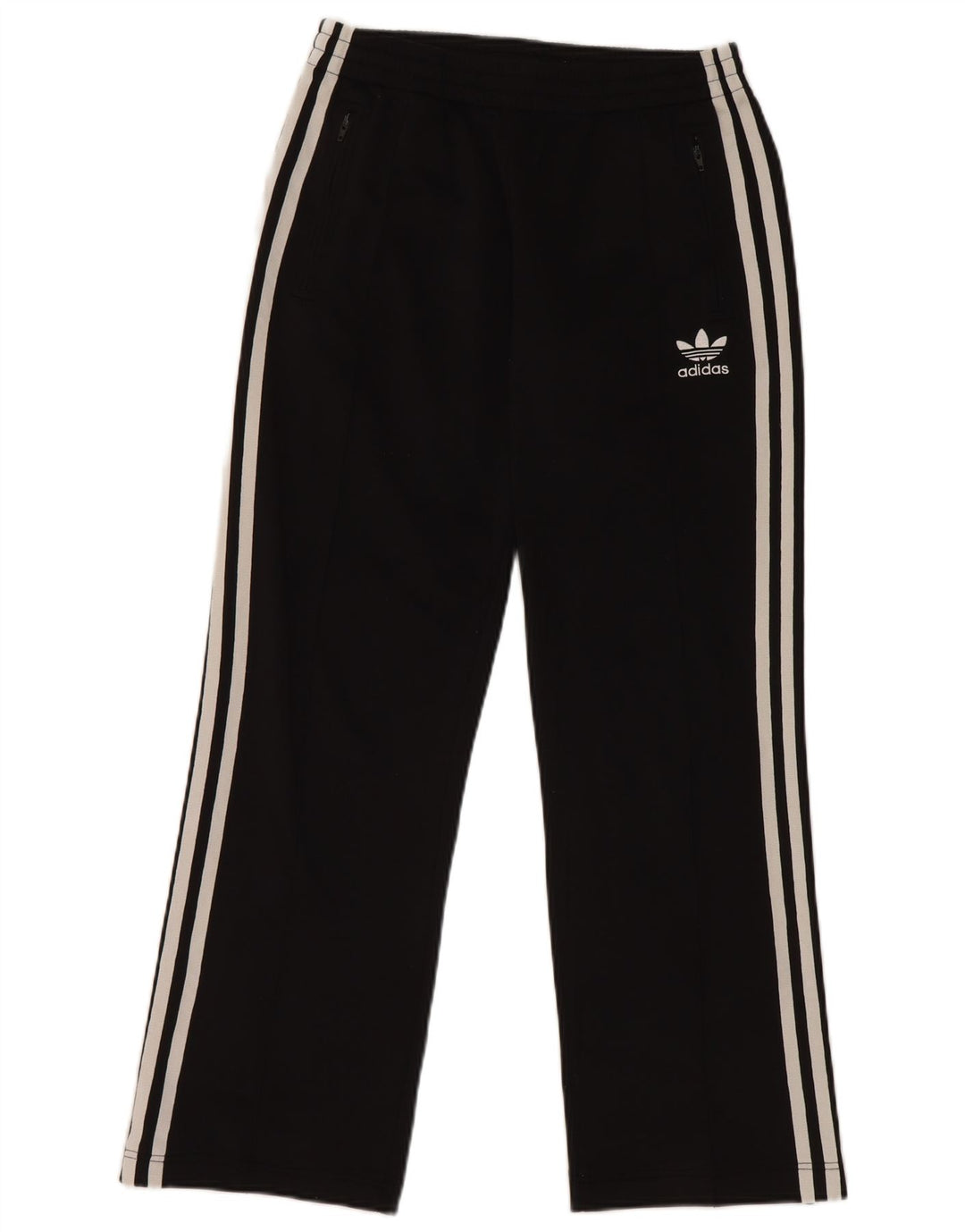 Adidas Womens Tracksuit Trousers EU 36 Small Black Polyester