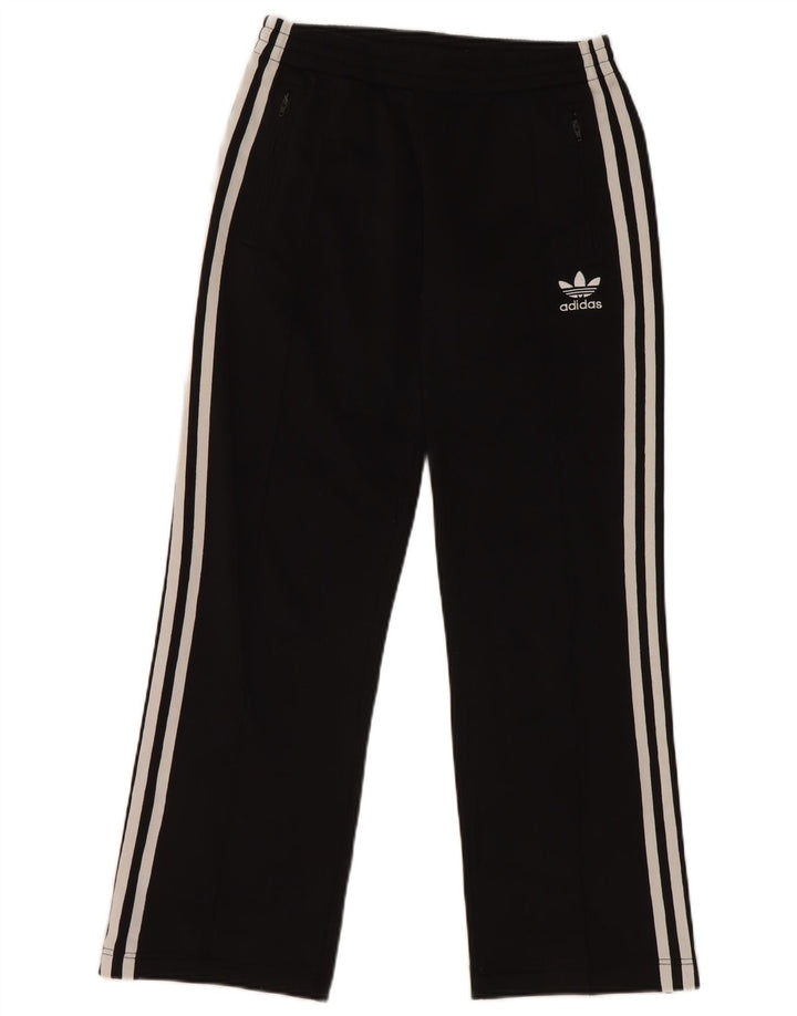 Adidas Womens Tracksuit Trousers EU 36 Small Black Polyester