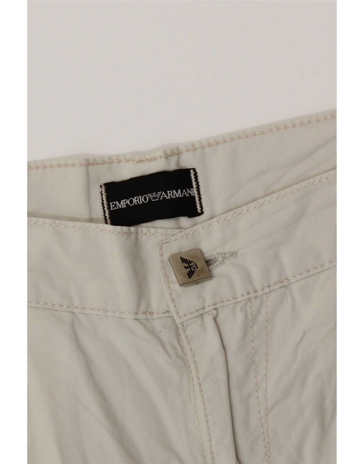 Emporio Armani Mens Cargo Shorts W34 Large Grey