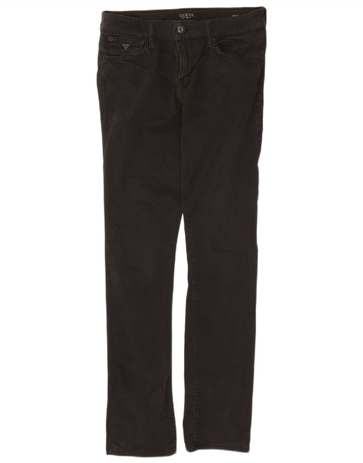 GUESS Mens Skinny Jeans W30 L33  Black Cotton