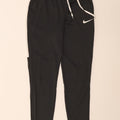 Nike Mens Dri Fit Tracksuit Trousers Medium Grey Colourblock Polyester