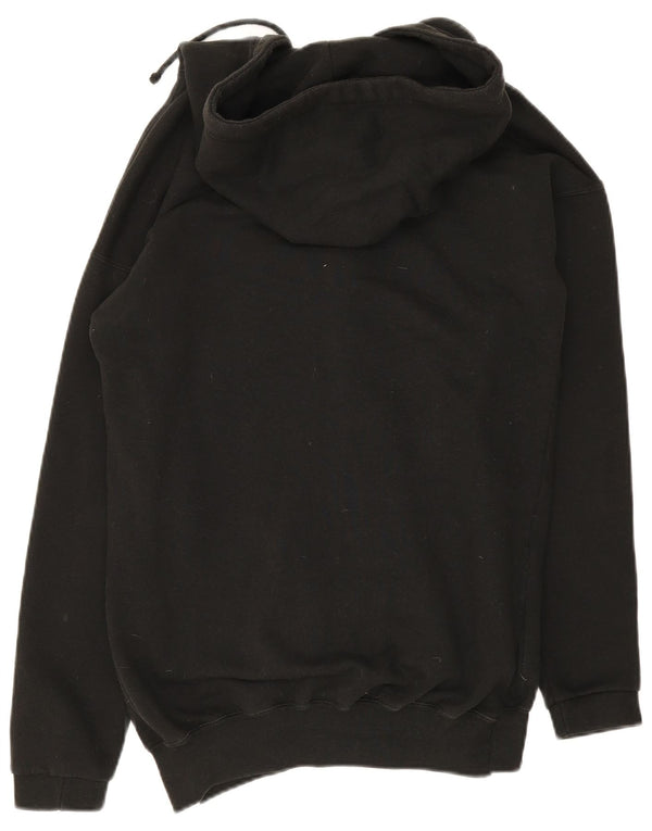 Champion Mens Zip Hoodie Sweater 2XL Black Cotton