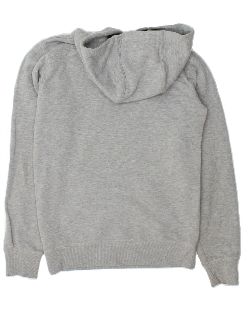 ANIMAL Girls Graphic Hoodie Jumper 9-10 Years Grey Cotton Vintage Animal and Second-Hand Animal from Messina Hembry 