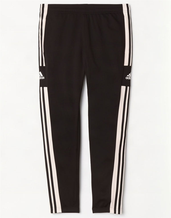 Adidas Mens Aeroready Graphic Tracksuit Trousers XL Black Polyester