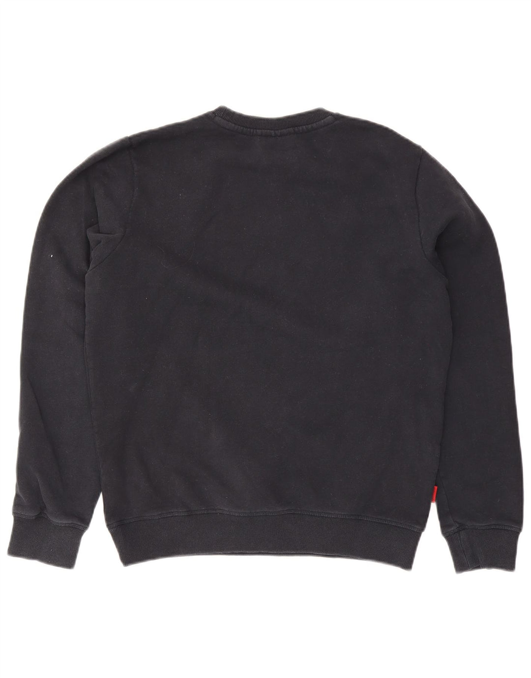 Superdry Mens Sweatshirt Jumper Large Navy Blue Cotton