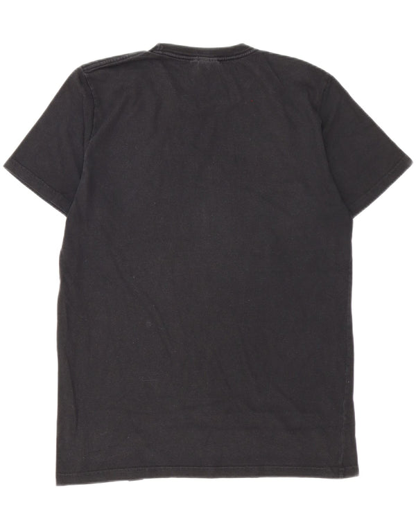 Carhartt Mens Graphic T-Shirt Top Medium Black Cotton