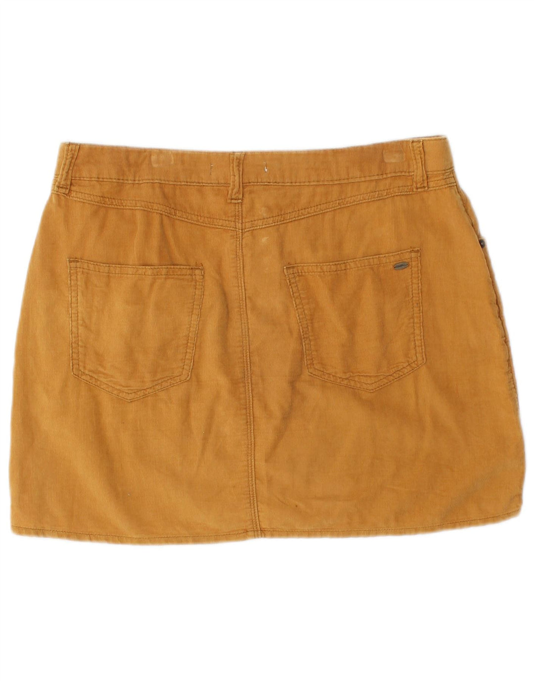 O'Neill Womens Mini Corduroy Skirt Medium W30  Beige Cotton