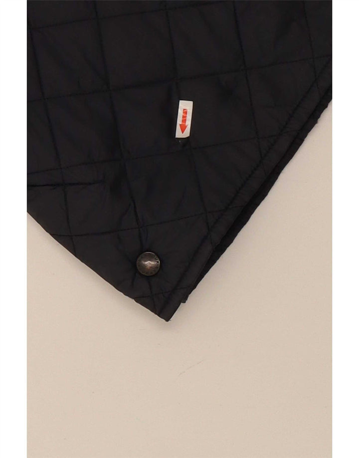 Barbour Boys Quilted Jacket 4-5 Years Navy Blue Classic