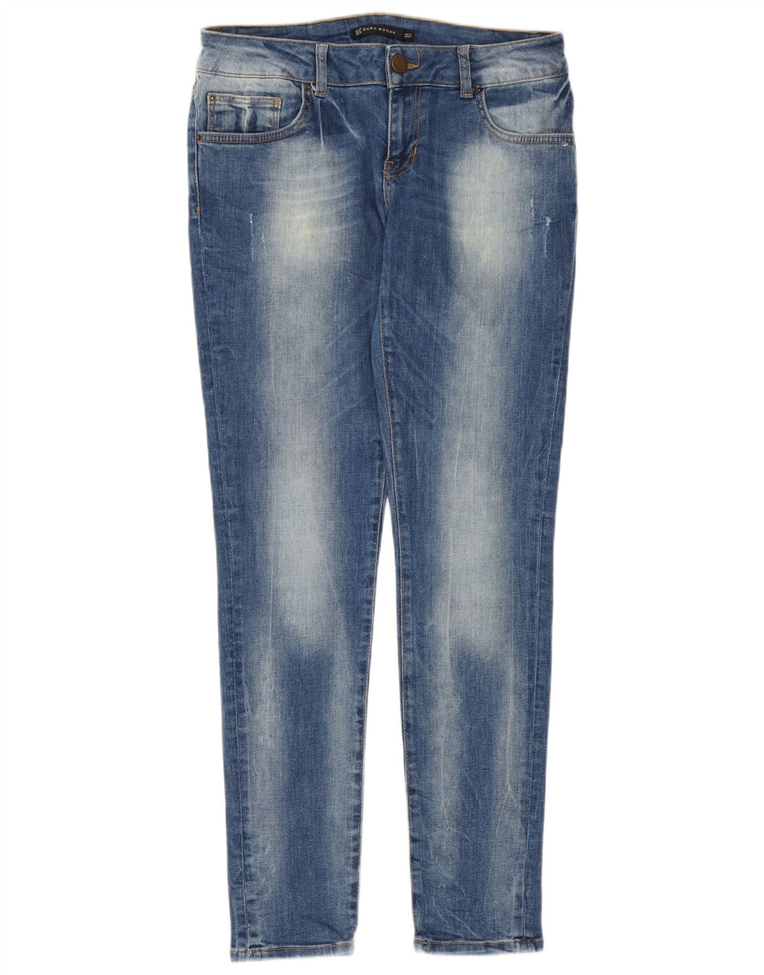 Zara Womens Skinny Jeans EU 40 Medium W30 L30 Blue