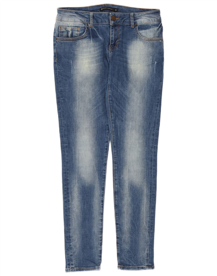 Zara Womens Skinny Jeans EU 40 Medium W30 L30 Blue