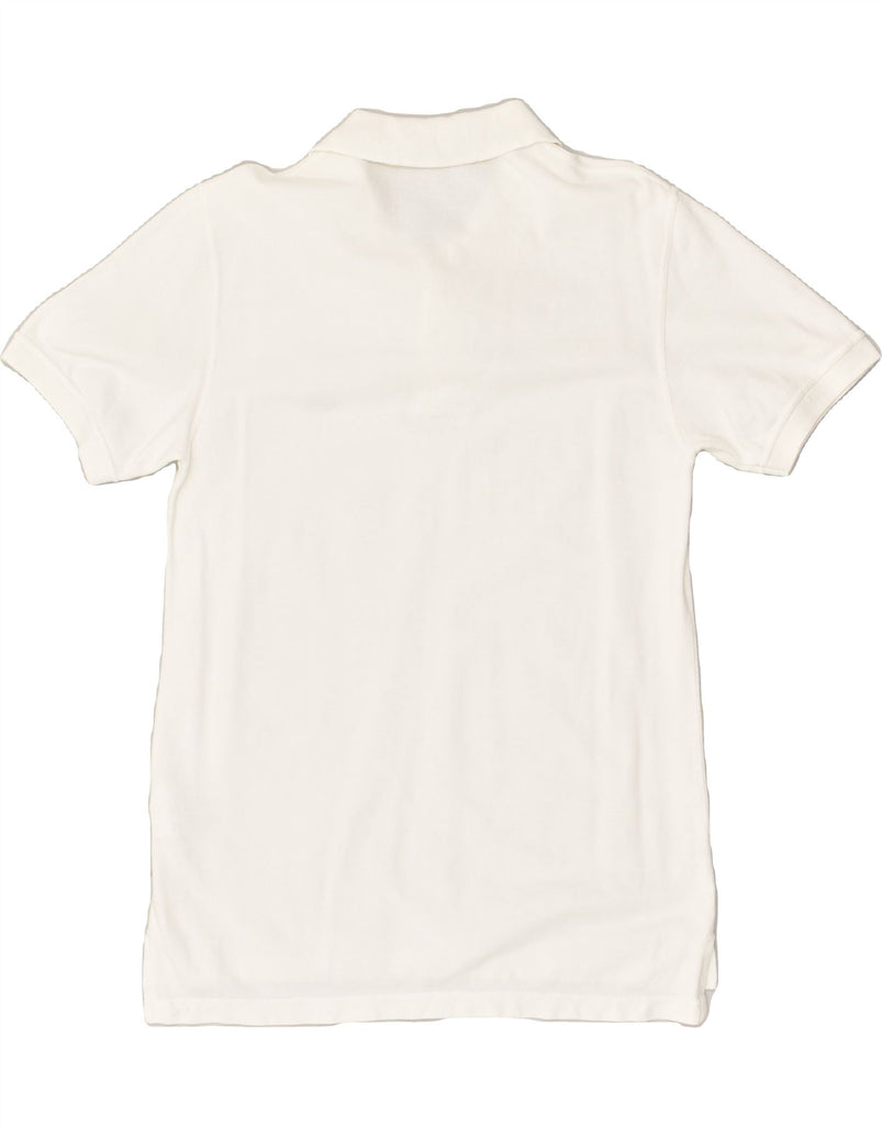 LEVI'S Mens Polo Shirt Medium White Cotton | Vintage Levi's | Thrift | Second-Hand Levi's | Used Clothing | Messina Hembry 