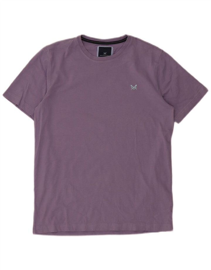 CREW CLOTHING Mens T-Shirt Top Medium Purple Cotton