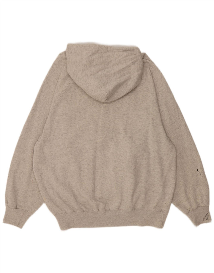 Champion Mens Graphic Hoodie Jumper XL Grey