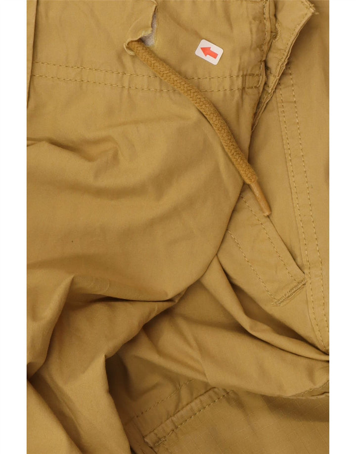 Dickies Mens Straight Cargo Trousers W36 L28 Beige Cotton