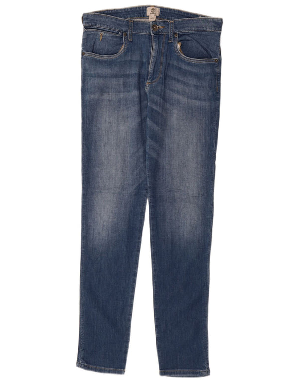 TIMBERLAND Girls Skinny Jeans 15-16 Years W30 L31 Blue Cotton