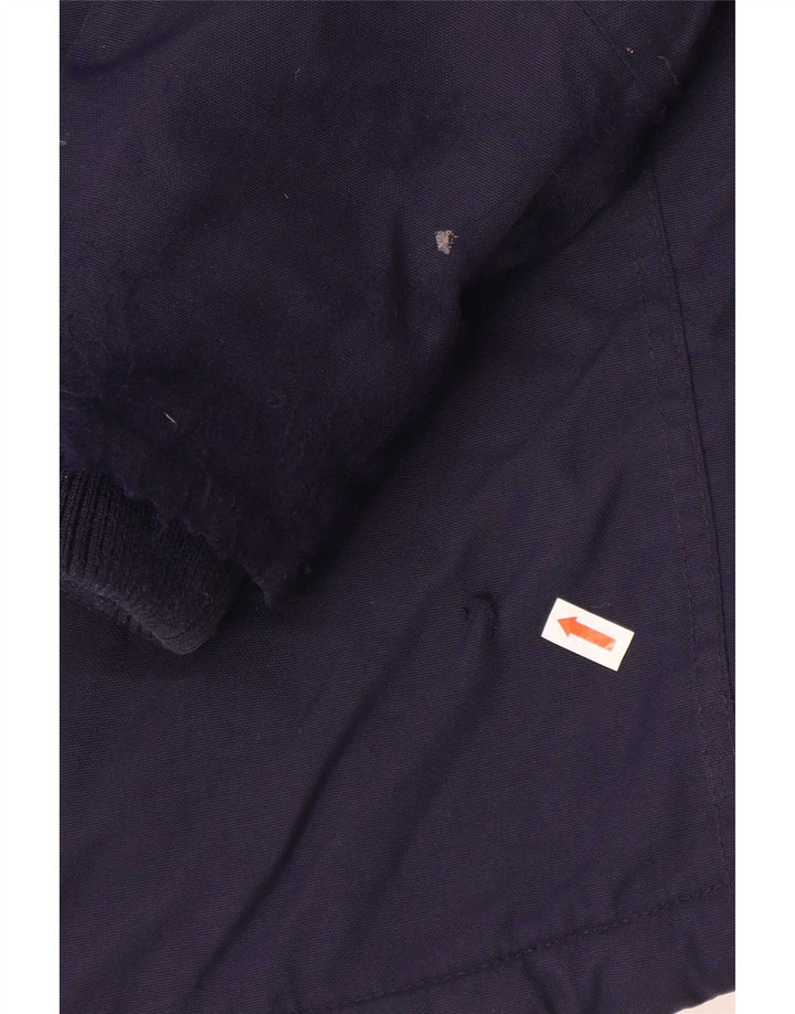 Berghaus Boys Hooded Parka Jacket 11-12 Years Navy Blue Polyamide