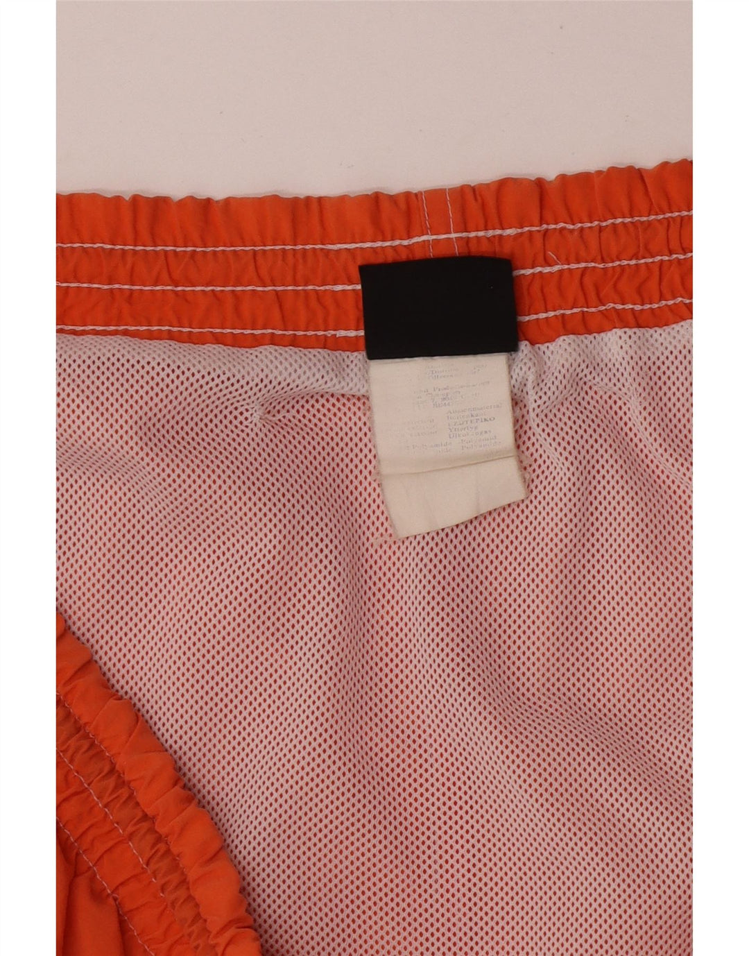 Champion Mens Graphic Swimming Shorts 2XL Orange Colourblock Polyamide