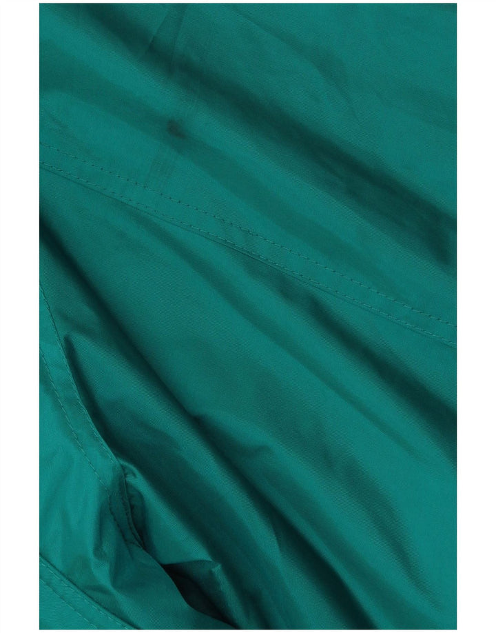 DUBIN Mens Hooded Windbreaker Jacket IT 54 2XL Green Polyester