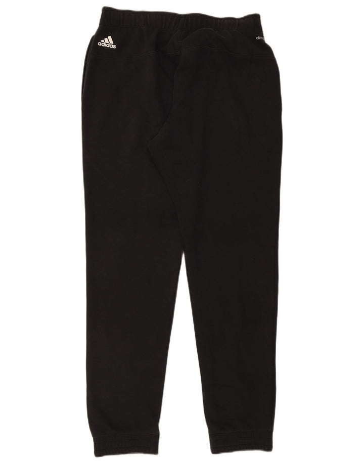 Adidas Mens Graphic Tracksuit Trousers Joggers Medium Black Cotton