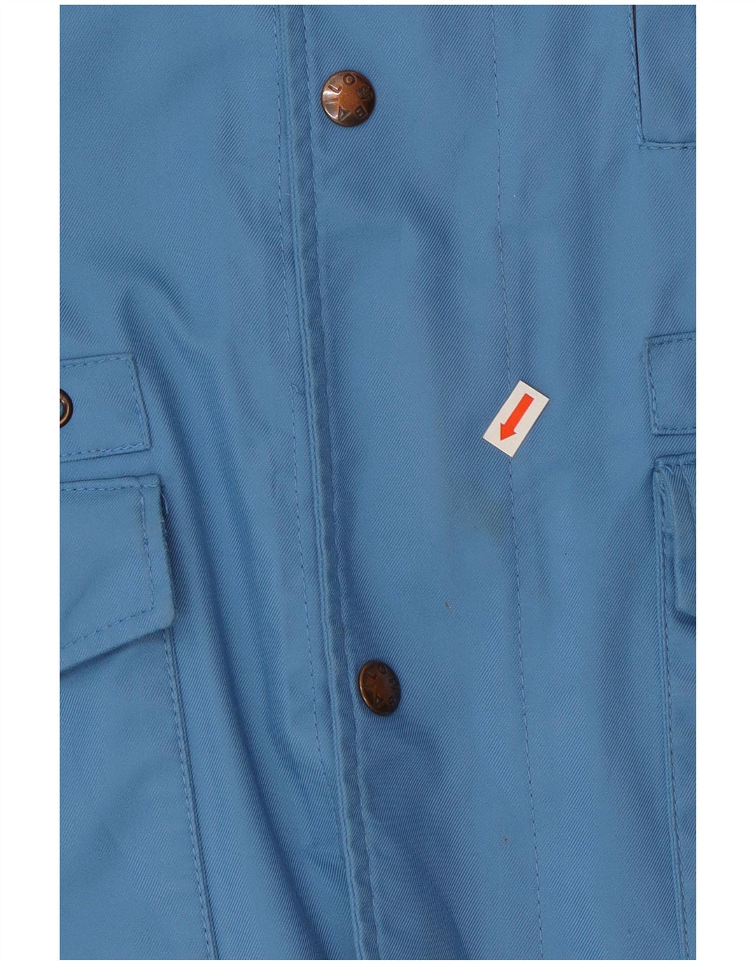 Bailo Mens Gore-Tex Hooded Rain Jacket  IT 46 Small Blue Polyamide Modern