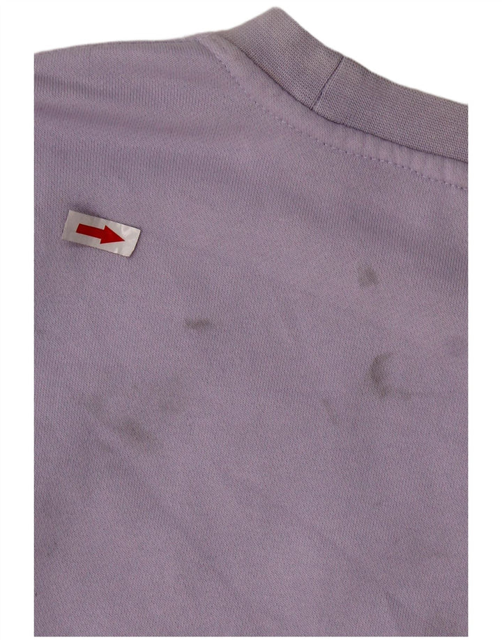 Nike Mens Loose Fit Sweatshirt Jumper Small Purple Cotton