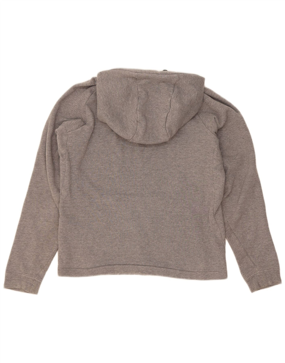 Nike Mens Hoodie Jumper Small Grey Flecked Cotton