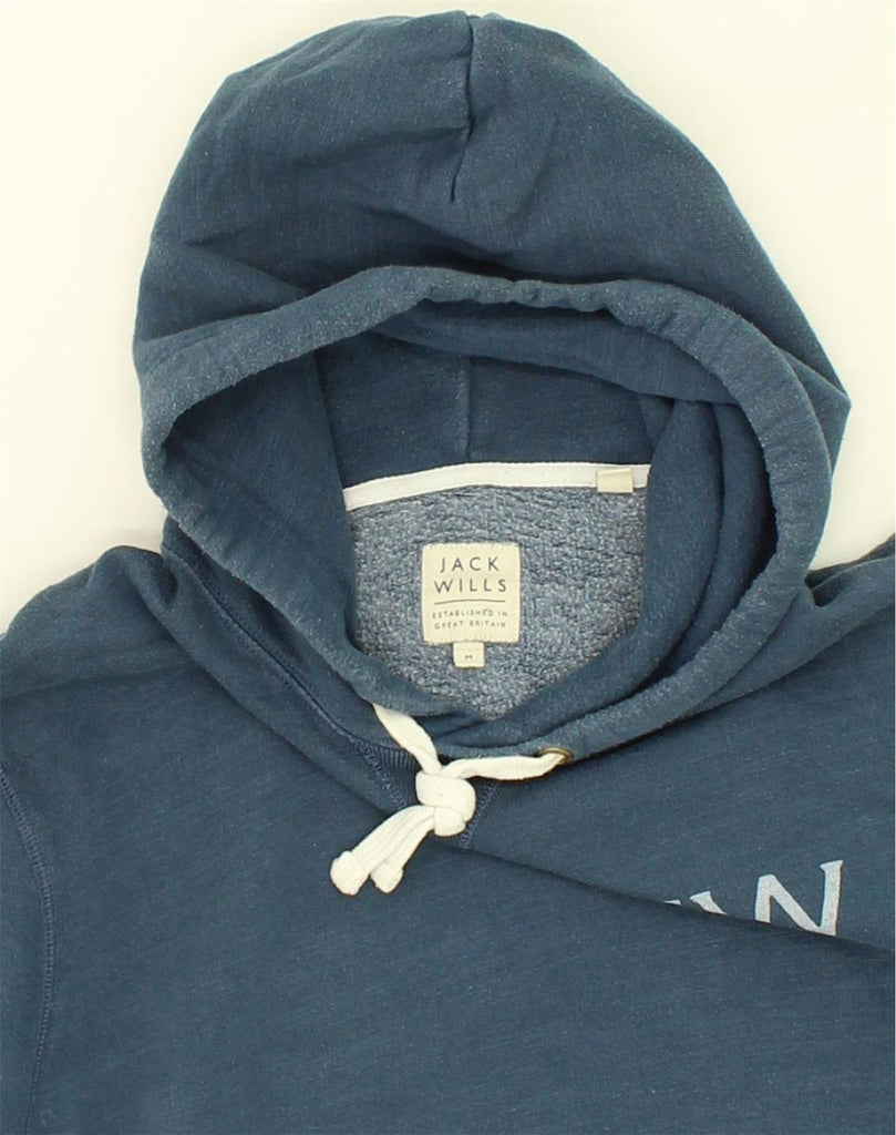 JACK WILLS Mens Hoodie Jumper Medium Grey Cotton | Vintage Jack Wills | Thrift | Second-Hand Jack Wills | Used Clothing | Messina Hembry 