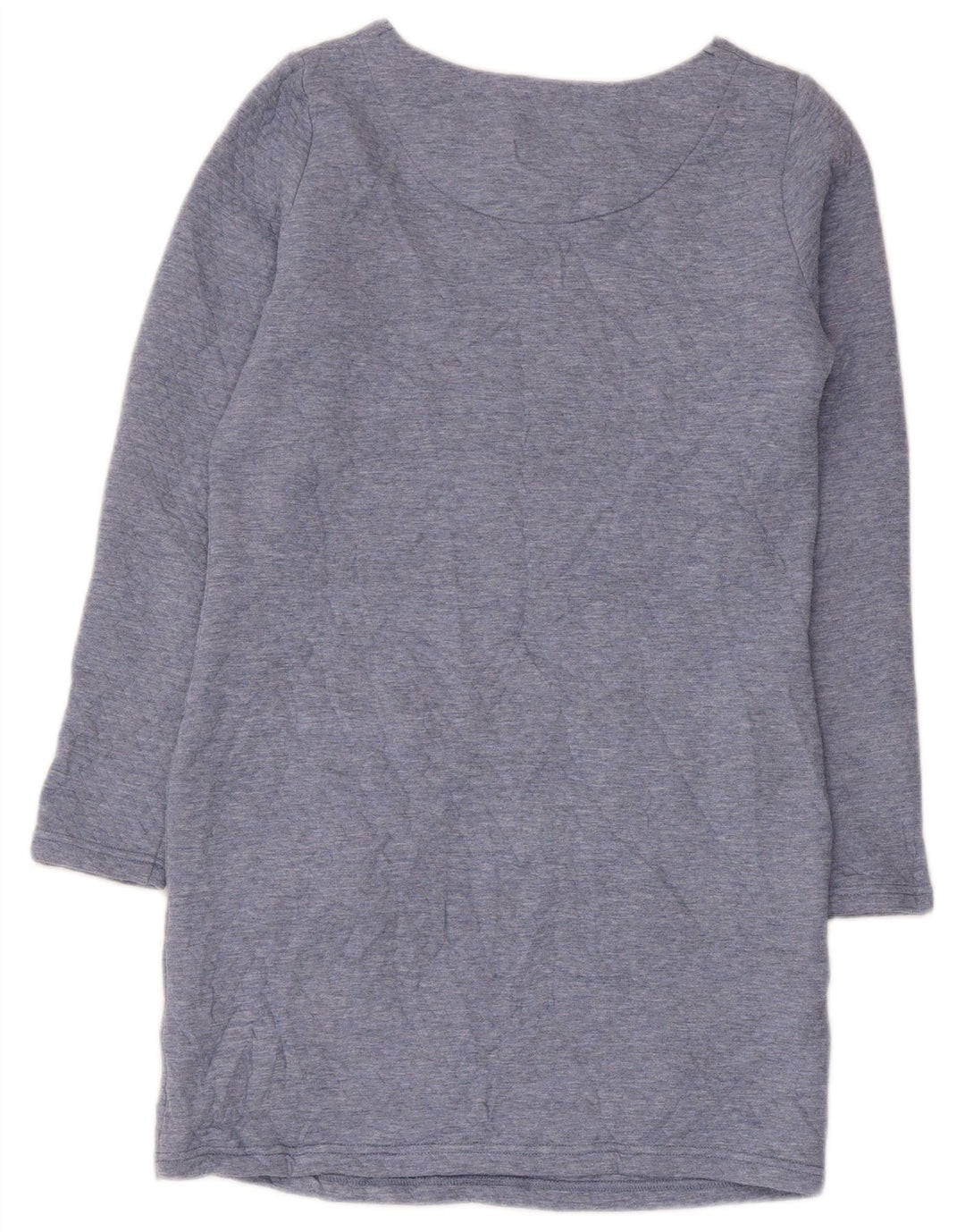 Joules Womens Long Sleeve Shift Dress UK 8 Small Blue Polyester