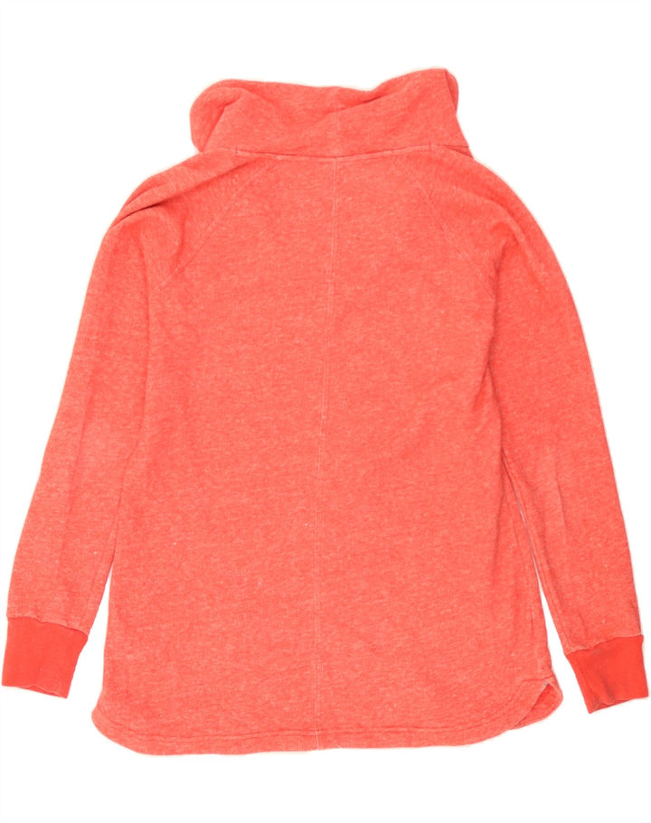 COLUMBIA Womens Sweatshirt Jumper UK 16 Large Orange Cotton Vintage Columbia and Second-Hand Columbia from Messina Hembry 