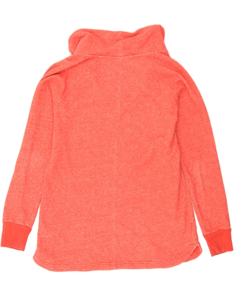 COLUMBIA Womens Sweatshirt Jumper UK 16 Large Orange Cotton Vintage Columbia and Second-Hand Columbia from Messina Hembry 