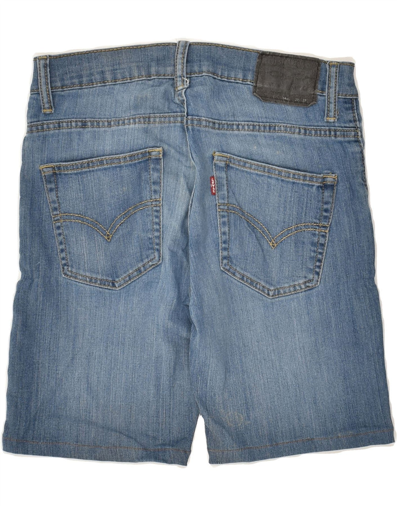 LEVI'S Boys Performance Slim Denim Shorts 13-14 Years W27 Blue Cotton | Vintage Levi's | Thrift | Second-Hand Levi's | Used Clothing | Messina Hembry 