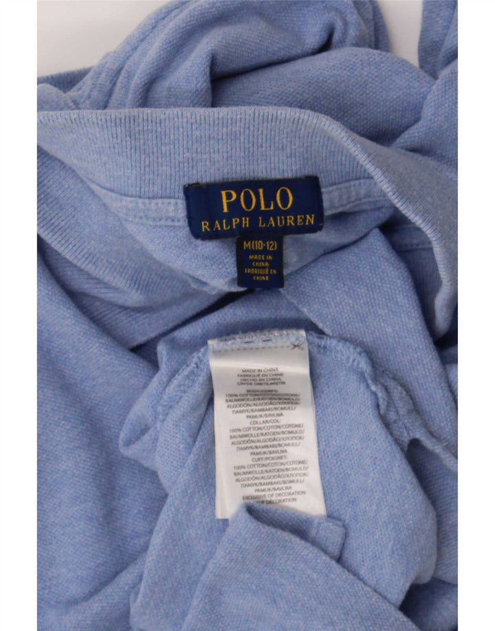 Polo Ralph Lauren Boys Shirt 10-11 Years Medium Blue Cotton