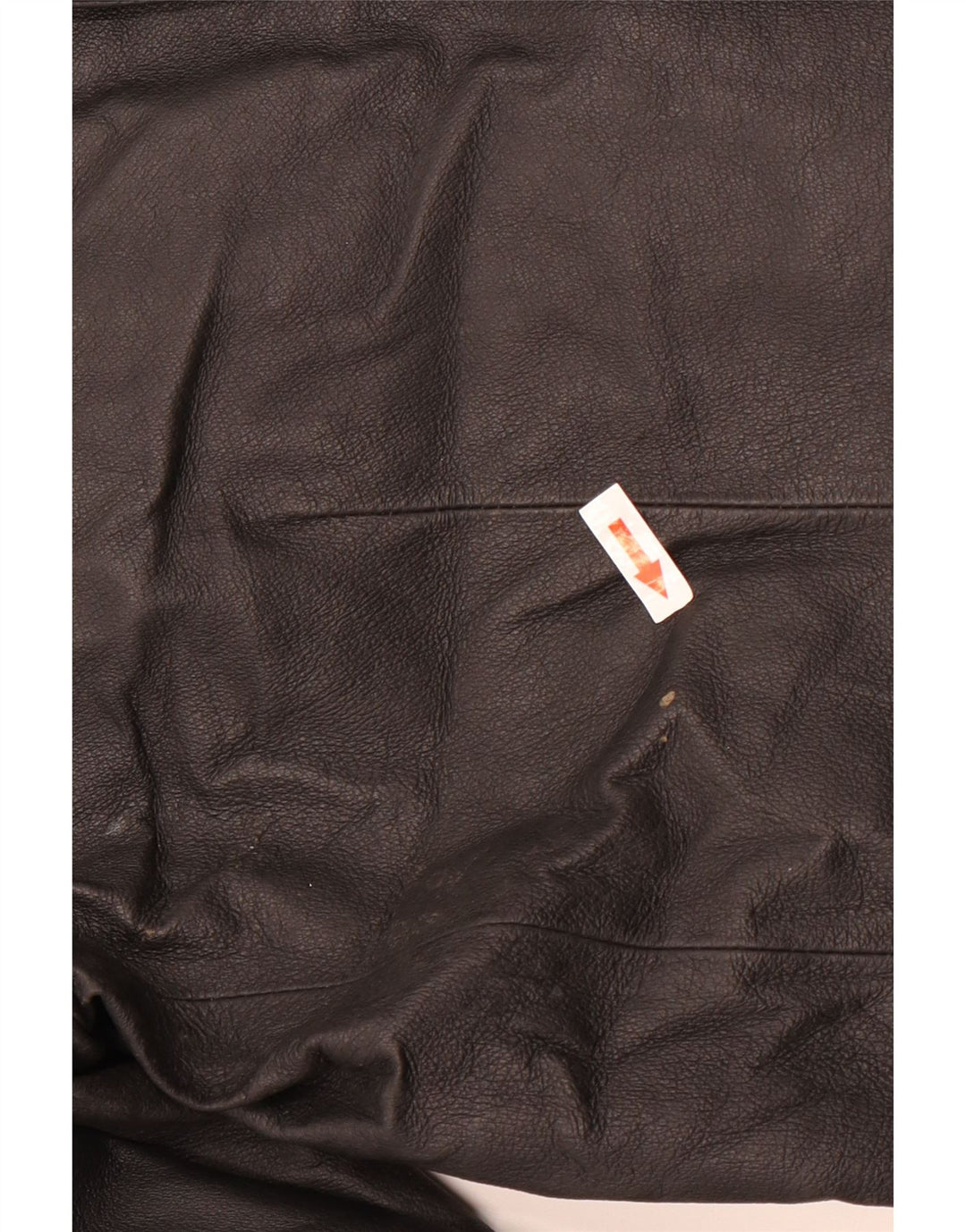 Vintage Mens 3 Button Leather Blazer Jacket UK 38 Medium Black Leather