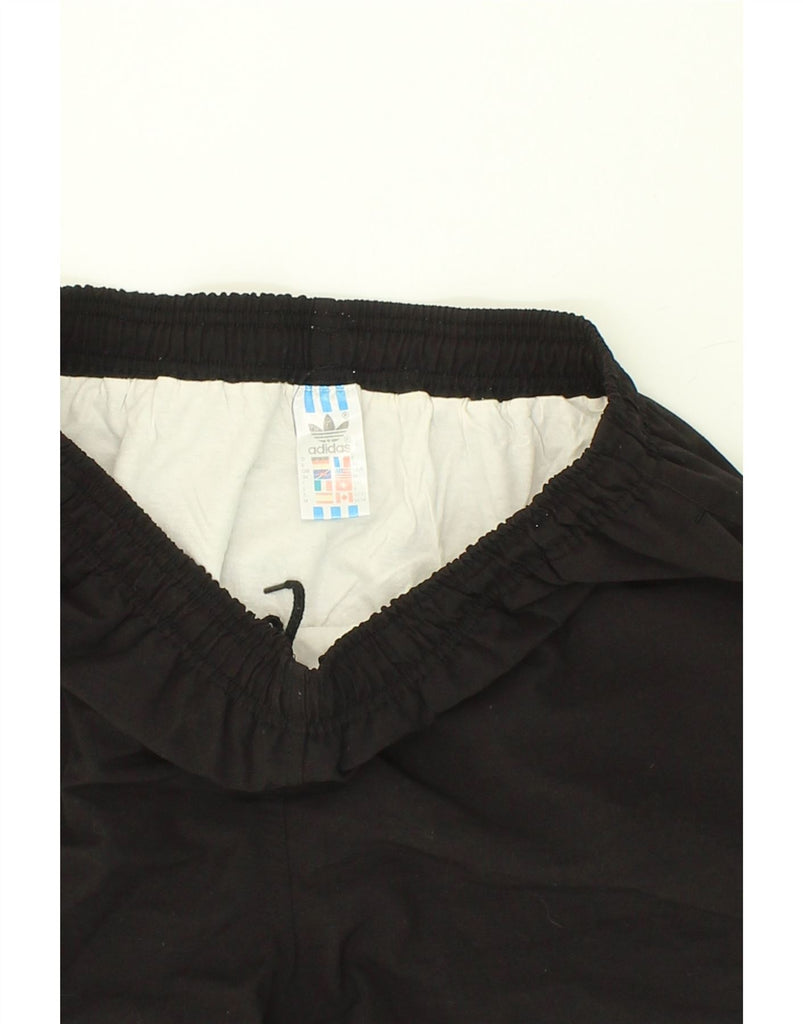 ADIDAS Mens Sport Shorts UK 34 Small Black | Vintage Adidas | Thrift | Second-Hand Adidas | Used Clothing | Messina Hembry 