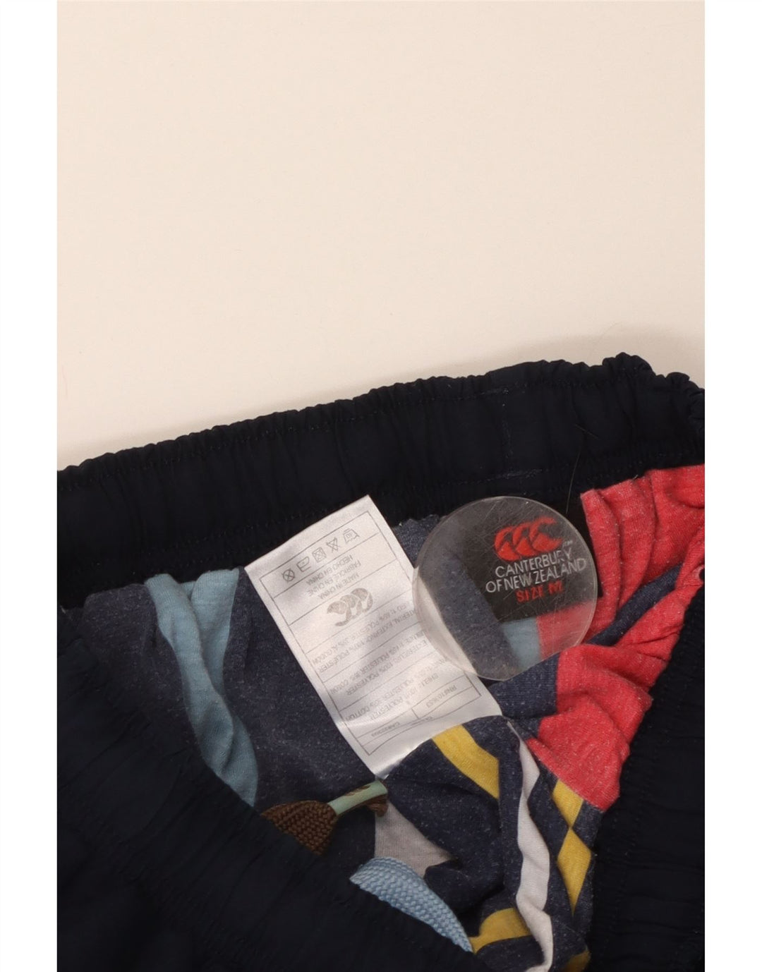 Canterbury Womens Graphic Tracksuit Trousers UK 12 Medium Navy Blue