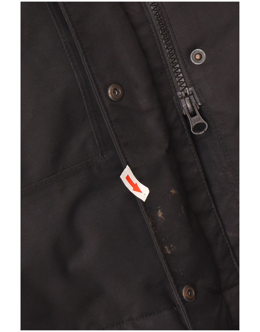 The North Face Womens Padded Coat UK 10 Small Black Cotton