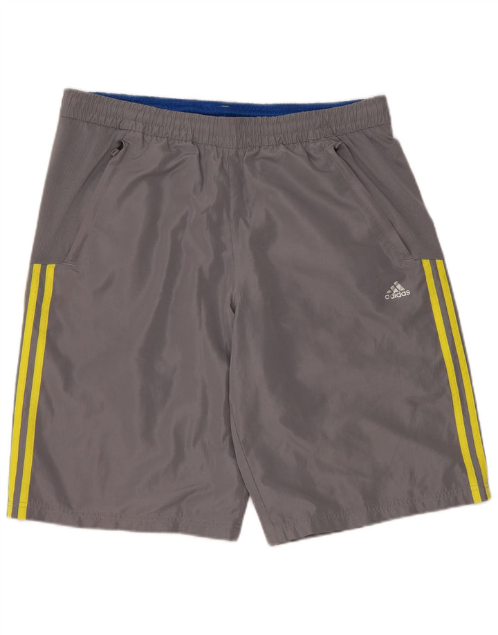 Adidas Mens Sport Shorts Large  Grey Polyester