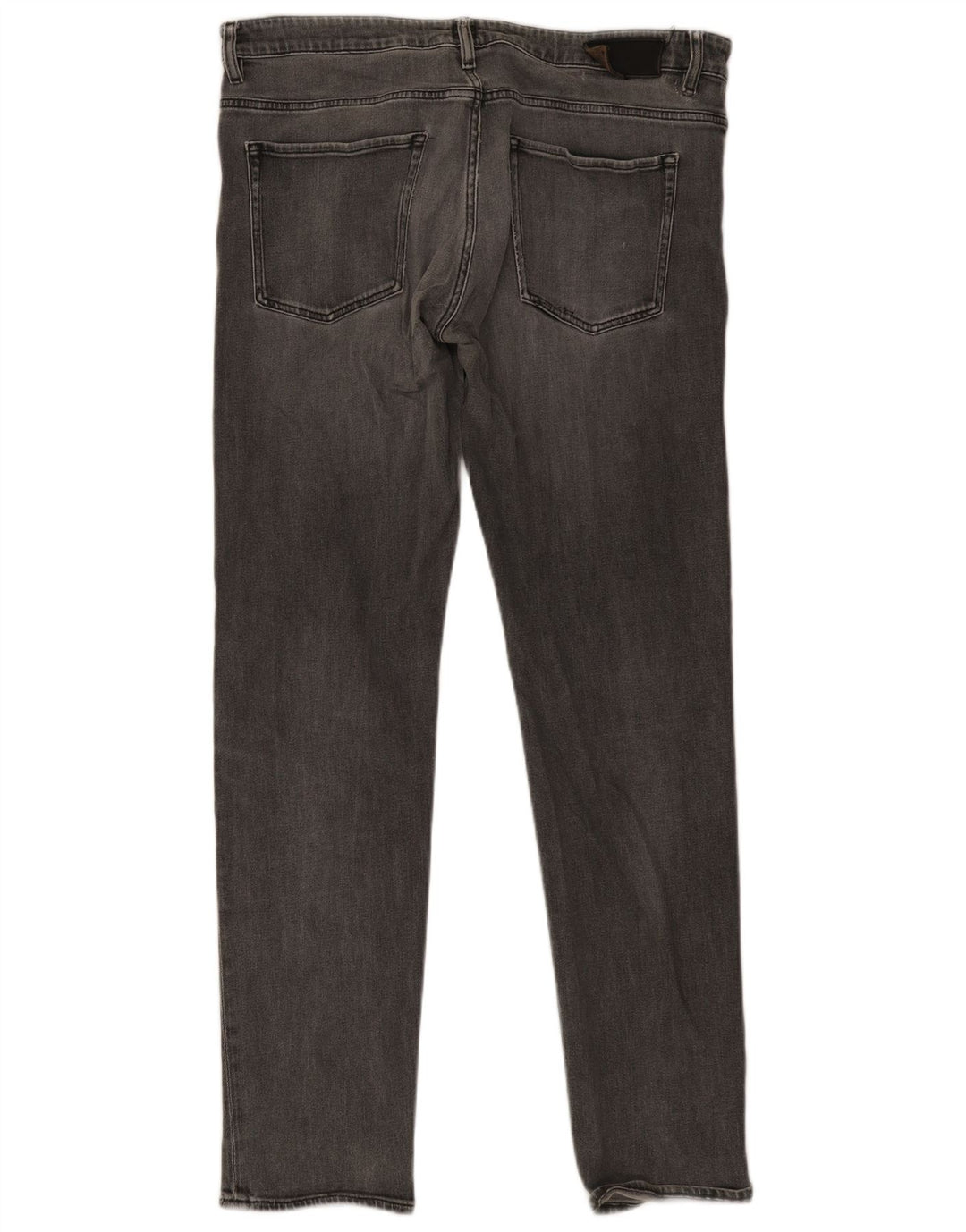 Hugo Boss Mens Slim Jeans W38 L34 Grey Cotton