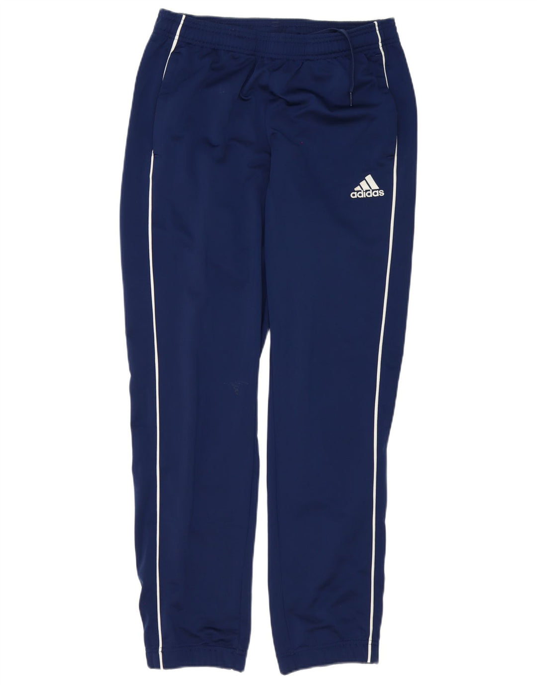 Adidas Mens Tracksuit Trousers Joggers Medium Navy Blue Polyester