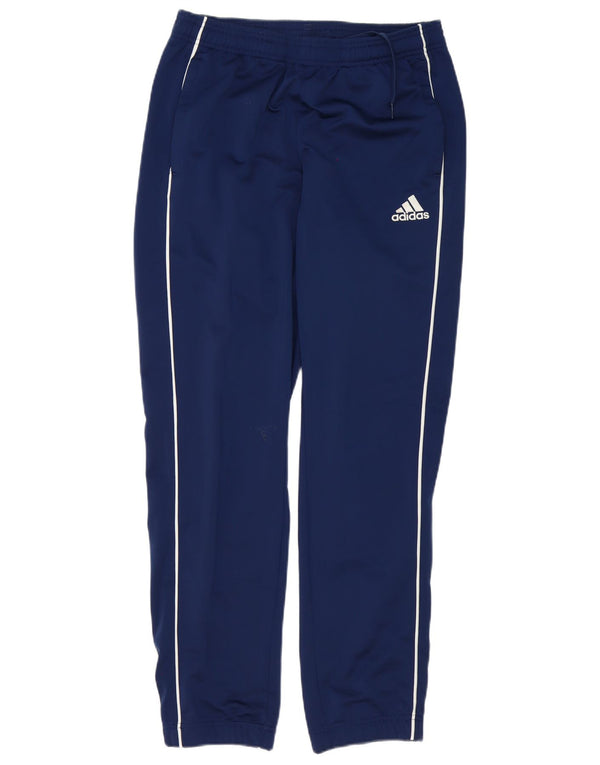 Adidas Mens Tracksuit Trousers Joggers Medium Navy Blue Polyester