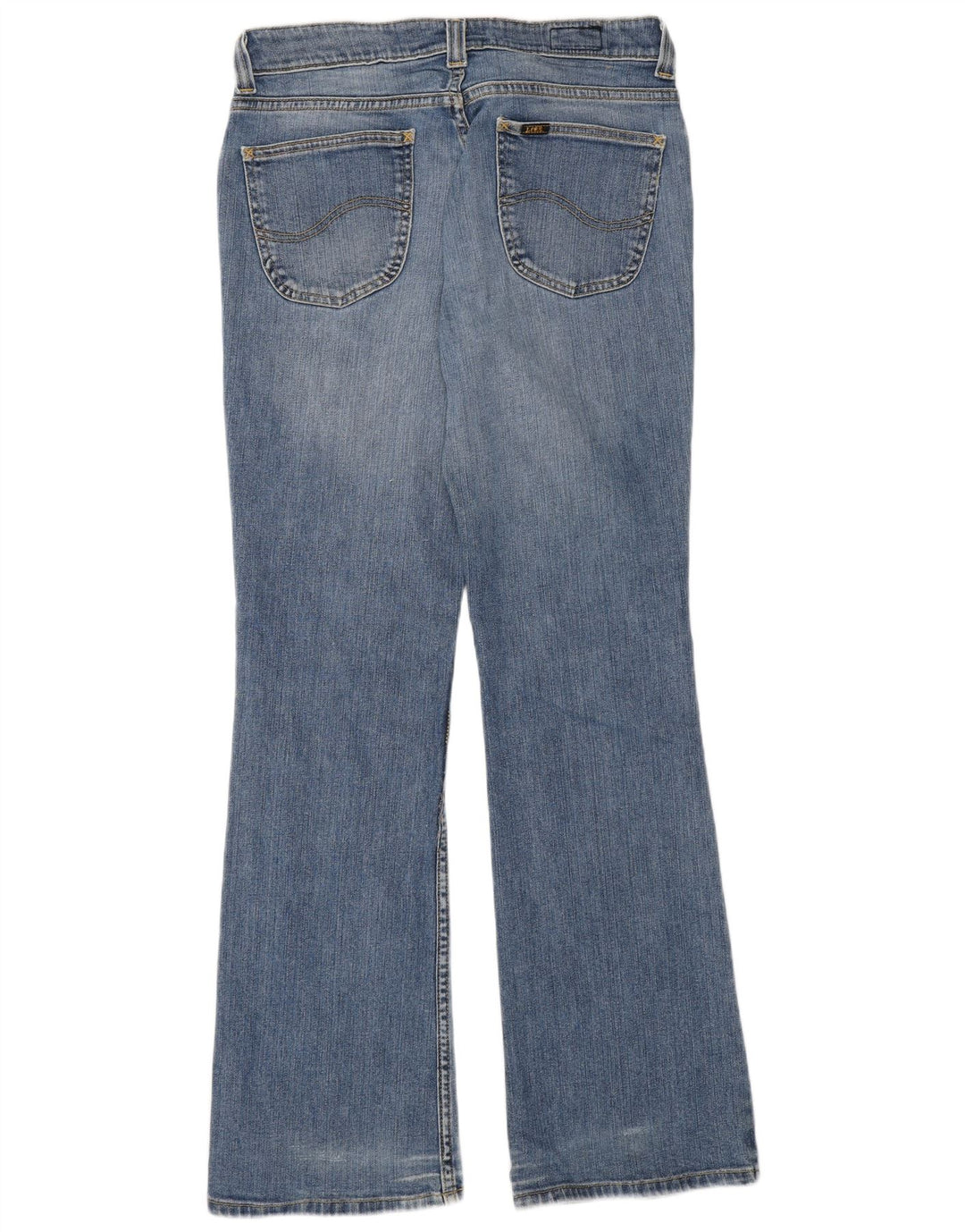 Lee Womens Desoto Bootcut Jeans W33 L33 Blue Cotton