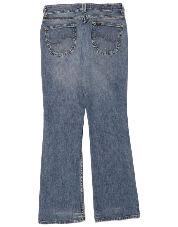 Lee Womens Desoto Bootcut Jeans W33 L33 Blue Cotton