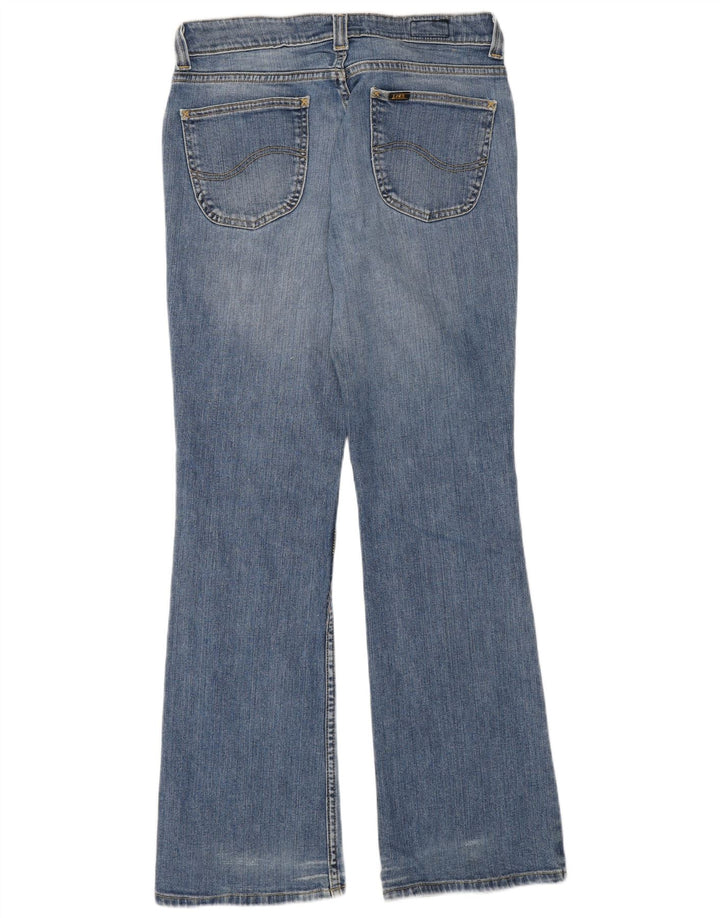 Lee Womens Desoto Bootcut Jeans W33 L33 Blue Cotton