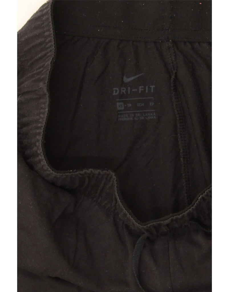 NIKE Womens Dri Fit Tracksuit Trousers UK 6 XS  Black Modal Vintage Nike and Second-Hand Nike from Messina Hembry 