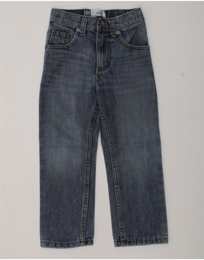 LEE Boys Slim Jeans 4-5 Years W20 L18 Blue Cotton | Vintage Lee | Thrift | Second-Hand Lee | Used Clothing | Messina Hembry 