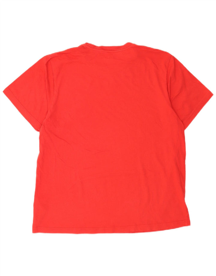 Levi's Mens Graphic T-Shirt Top Large Red Cotton