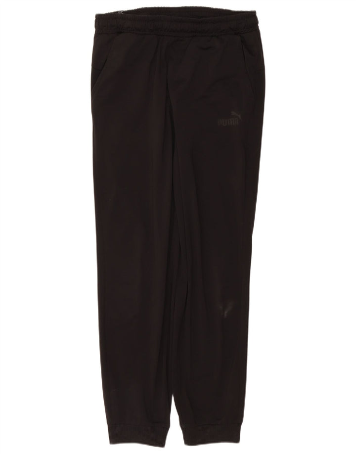 Puma Mens Tracksuit Trousers Joggers Large  Black Polyester