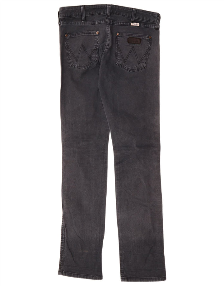 Wrangler Womens Lia Slim Jeans W29 L34 Grey Cotton