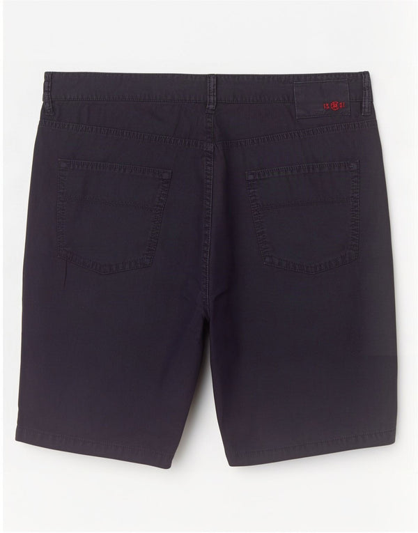 Cerruti Mens Casual Shorts W38 XL Navy Blue Cotton