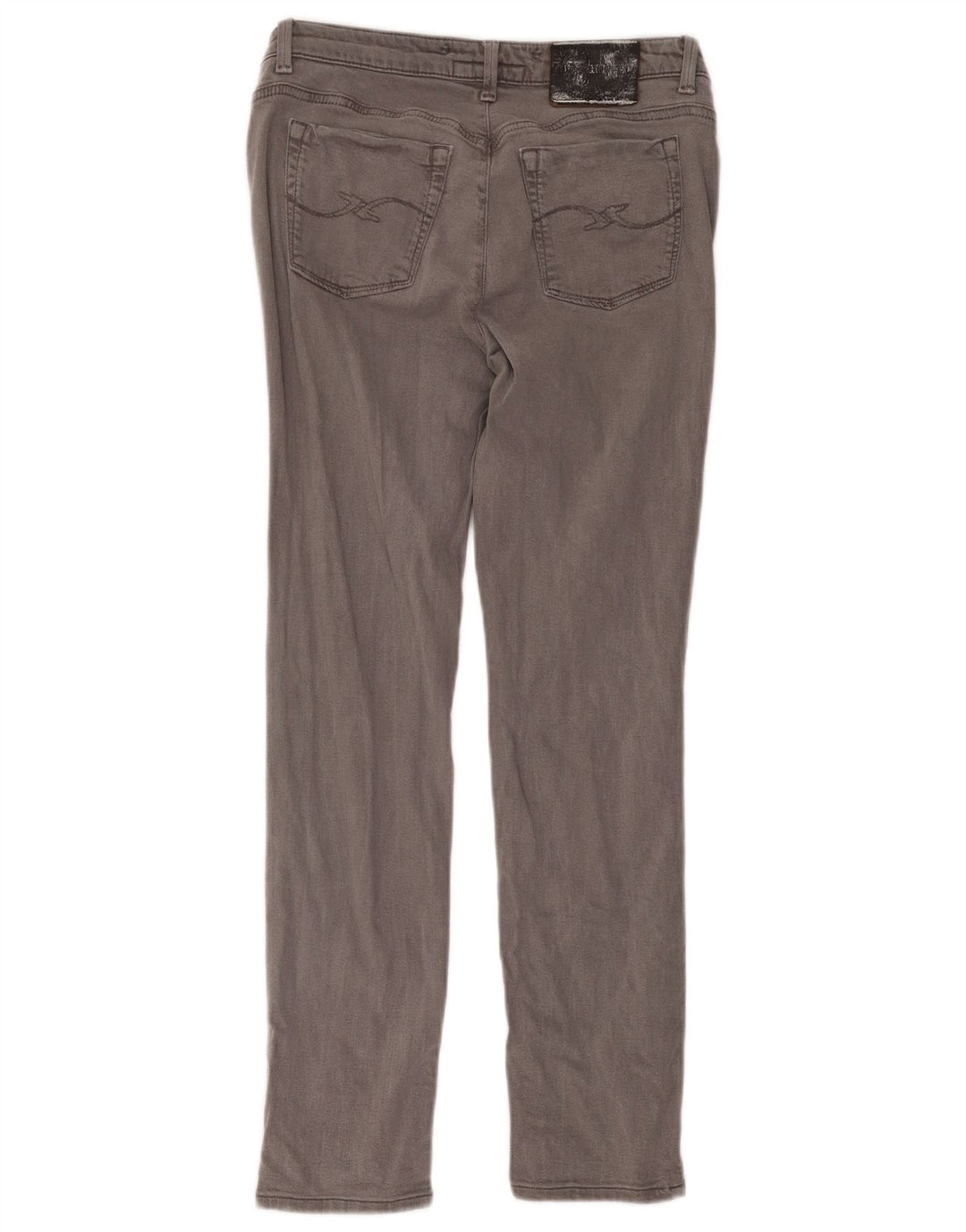 Trussardi Womens Slim Jeans W29 L27 Grey Lyocell